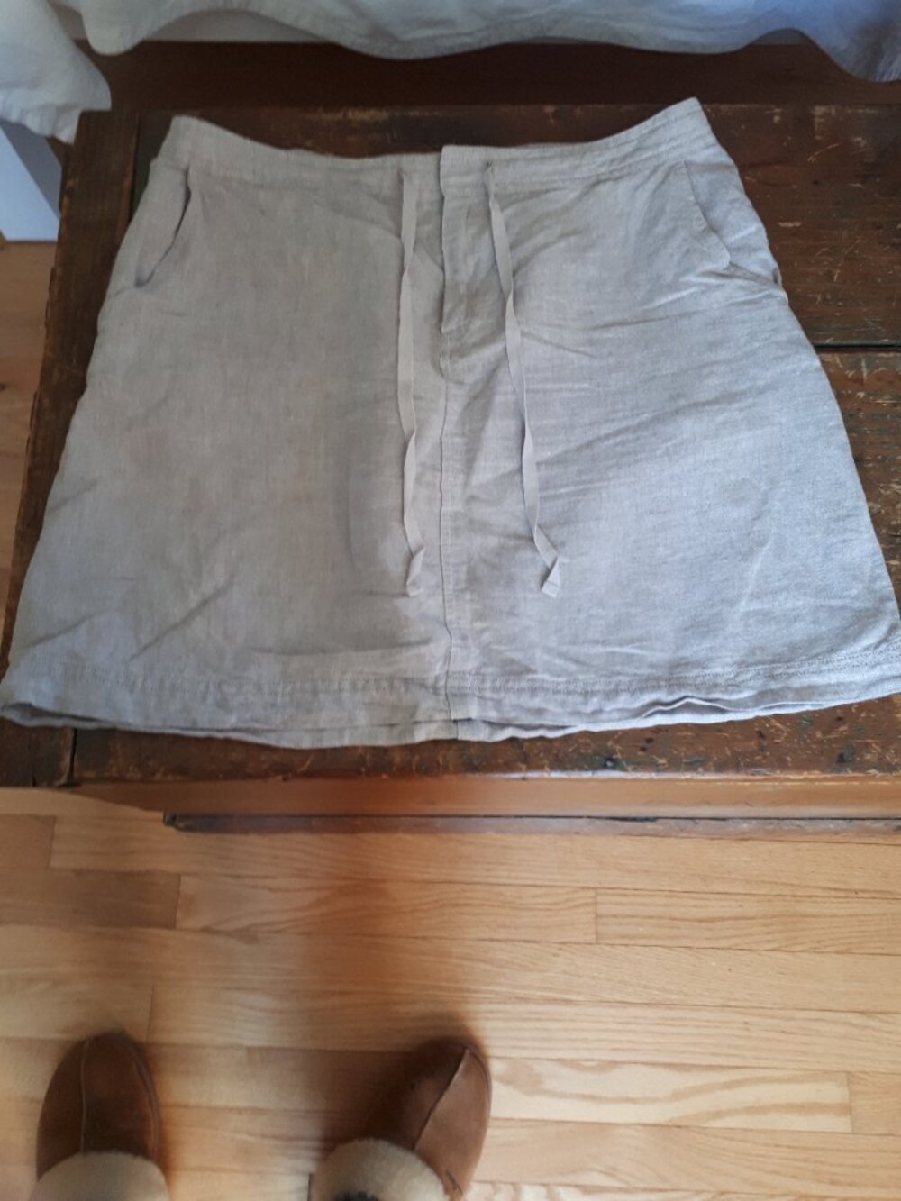 Max Studio linen skirt size large